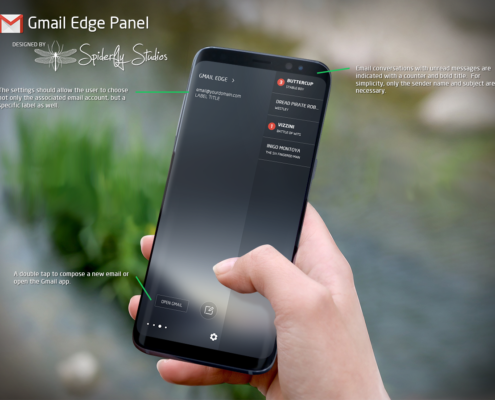 Edge Panel - Gmail