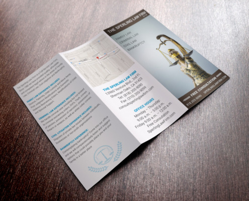 Sperling Law Firm - Brochure Design