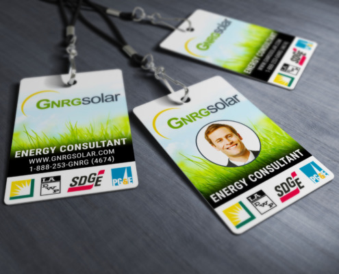 GNRG Solar ID Badge