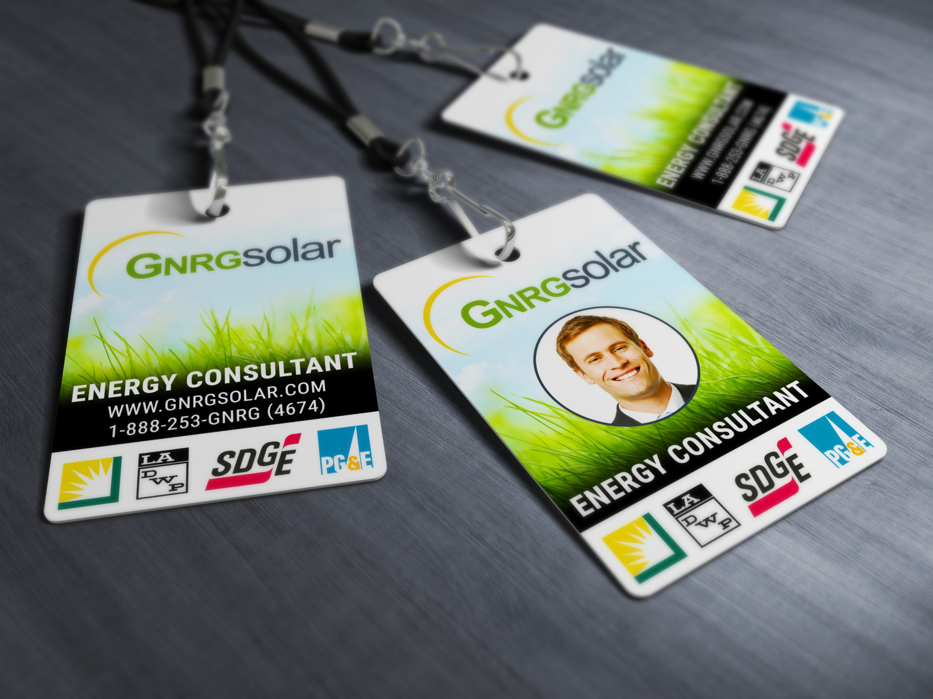 GNRG Solar ID Badge