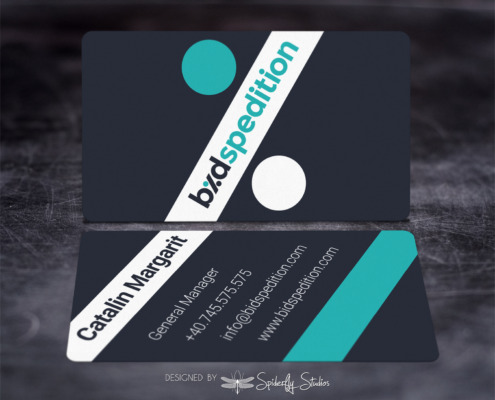 Bid Spedition - Business Card Design