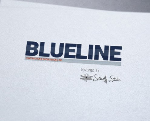 Blueline Pools - Logo Design