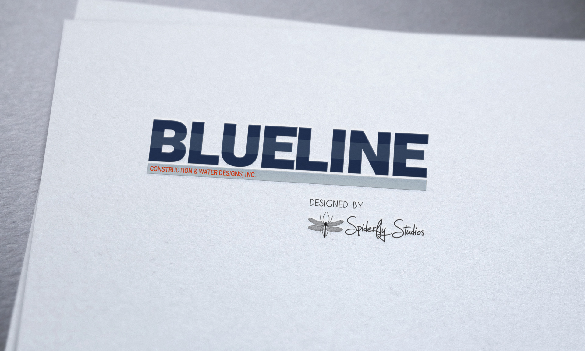 Blueline Pools - Logo Design