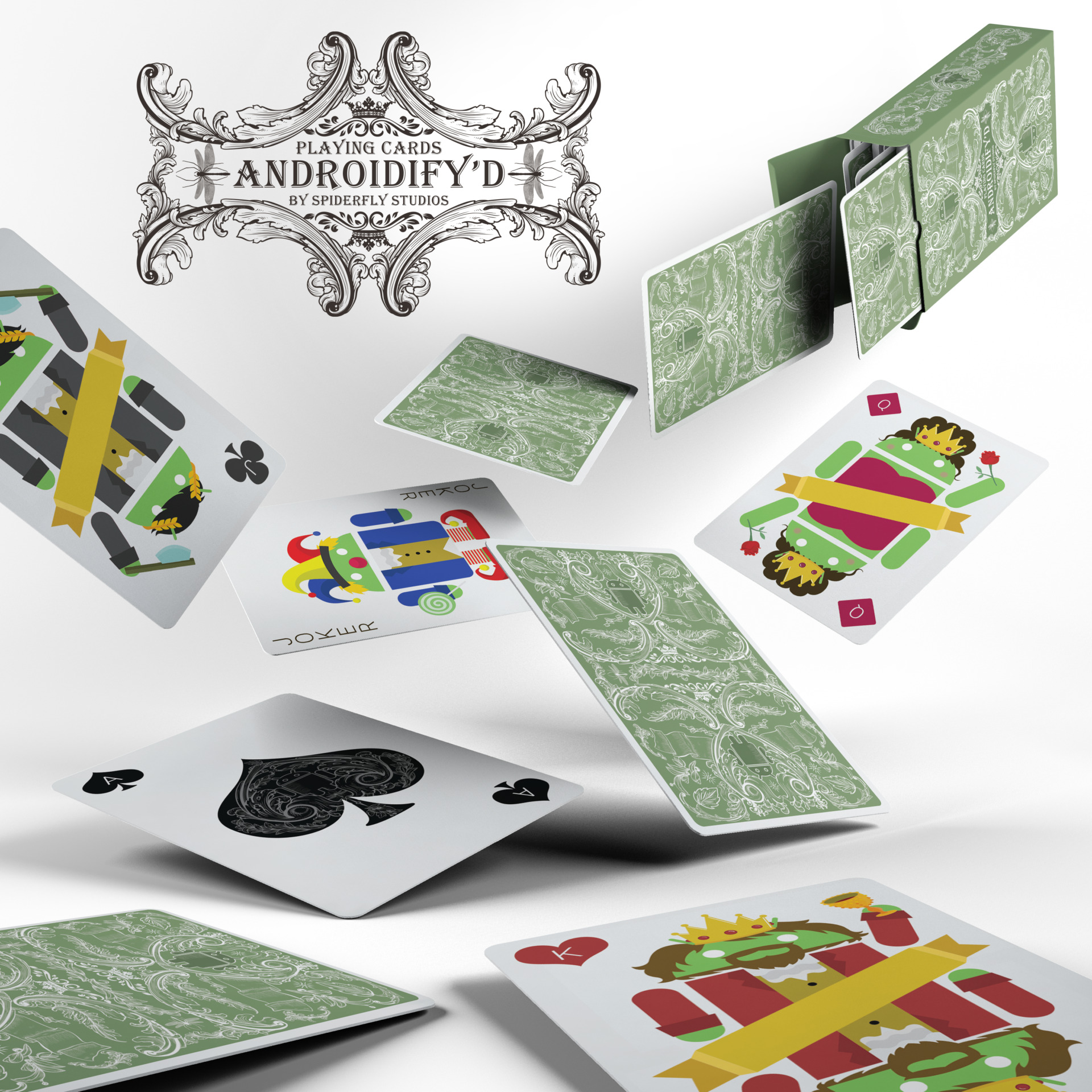 Androidify Playing Cards