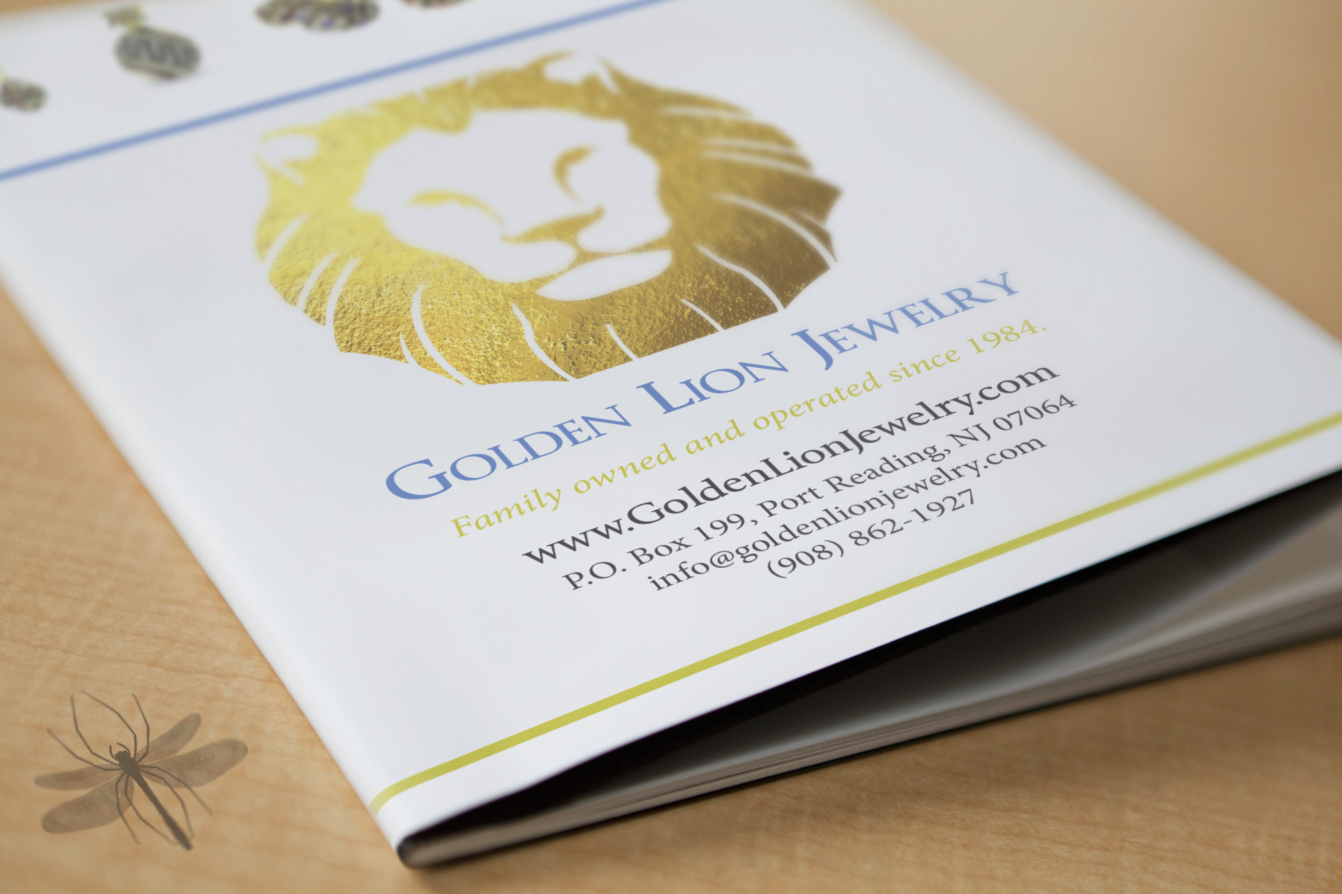Golden Lion Jewelry - Catalog Design