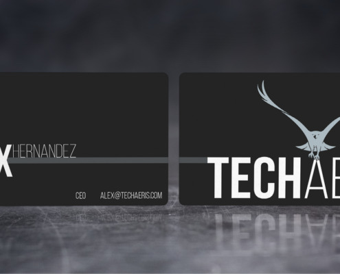 TechAeris - Business Card Design
