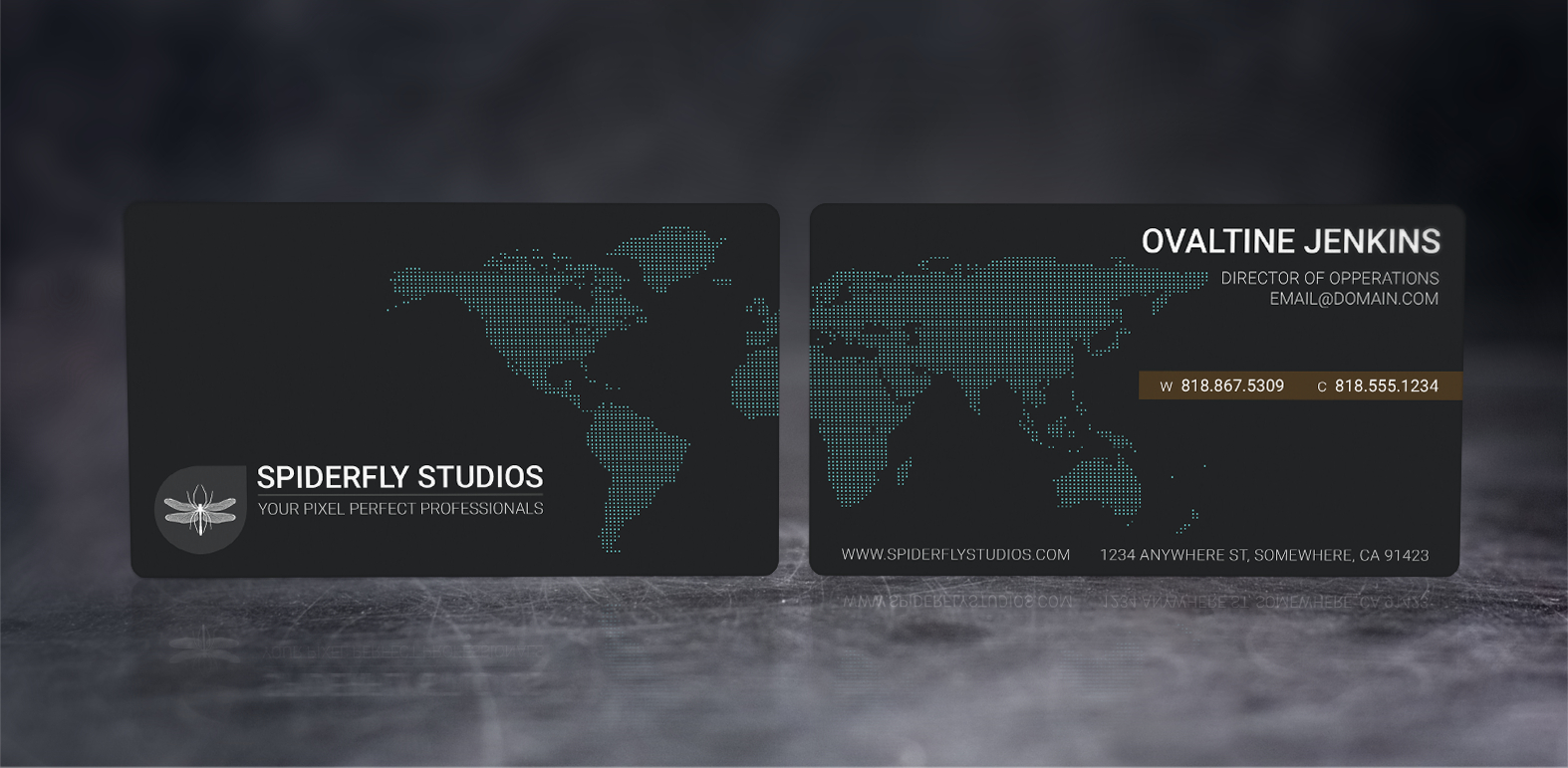 International Business Card Design