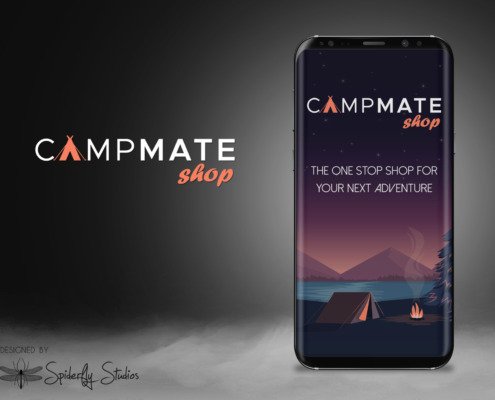 CampMate - Splash Screen Design