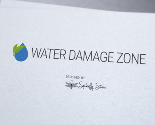 Water Damage Zone - Logo Design