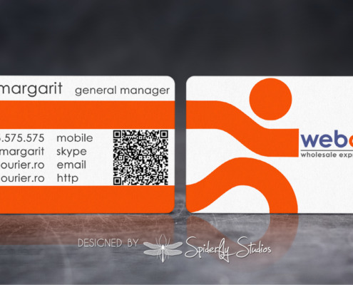 Web Courier - Business Card Design